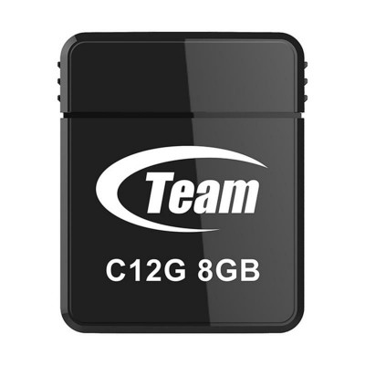 Flash Team USB 2.0 C12G 8Gb Black - изображение 1