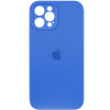 Чохол для смартфона Silicone Full Case AA Camera Protect for Apple iPhone 12 Pro Max 3,Royal Blue