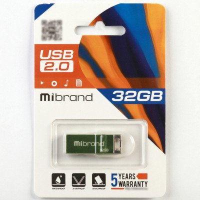 Flash Mibrand USB 2.0 Chameleon 32Gb Light green - изображение 2