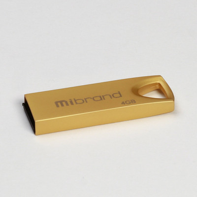 Flash Mibrand USB 2.0 Taipan 4Gb Gold - зображення 1