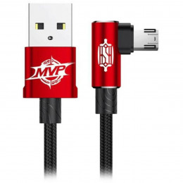 Кабель Baseus MVP Elbow Type Cable USB For Micro 2A 1m Red