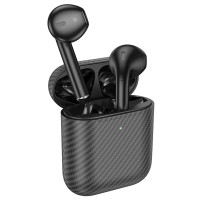 Навушники HOCO EW41 Plus True wireless stereo headset(carbon fiber pattern version) Black (Колір 7073) - фото № 2