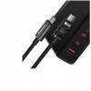 МЗП Baseus GaN5 Pro Fast Charger 2C+U 140W EU Black(With Superior Series Fast Charging Data Cable Type-C to Type-C 240W（48V/5A） 1m  Black) (CCGP100201) - зображення 4