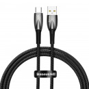 Кабель Baseus Glimmer Series Fast Charging Data Cable USB to Type-C 100W 2m Black