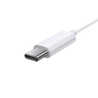 Навушники Baseus Encok Type-C lateral in-ear Wired Earphone C17 White (Колір Белый) - фото № 4