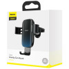 Автотримач для телефона Baseus Glaze Gravity Car Mount Black (Черный)- № 8