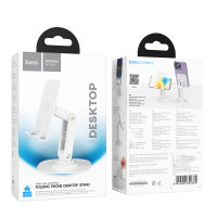 Тримач для телефона HD6 Winner dual-axis rotating desktop stand White (Цвет 7068) - фото № 5