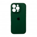 Чохол для смартфона Silicone Full Case AA Camera Protect for Apple iPhone 16 Pro Max 31,Dark Green