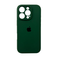 Чохол для смартфона Silicone Full Case AA Camera Protect for Apple iPhone 16 Pro Max 31,Dark Green
