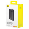 Зовнішній акумулятор Baseus Adaman  Digital Display Fast Charge Power Bank 24000mAh 140W Cluster Black (Cluster Black)- № 2