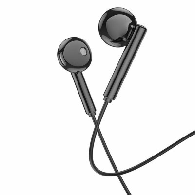 Навушники BOROFONE BM82 Art music digital earphones with mic Type-C Black (BM82CB) - изображение 1