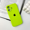 Чохол для смартфона Silicone Full Case AA Camera Protect for Apple iPhone 16 24,Shiny Green (Shiny Green)- № 6