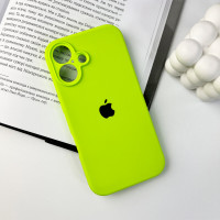 Чохол для смартфона Silicone Full Case AA Camera Protect for Apple iPhone 16 24,Shiny Green (Колір Shiny Green) - фото № 6