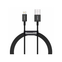 Кабель Baseus Superior Series USB to iP 2.4A 2m Black (Колір 7073) - фото № 3