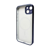 Чохол для смартфона AG Glass Sapphire Frame MagSafe Logo for Apple iPhone 14 Deep Purple (Колір Deep Purple) - фото № 2