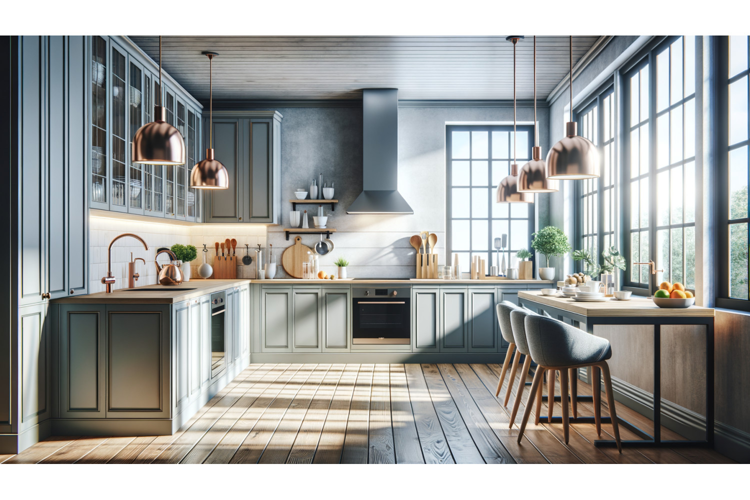 Як правильно розмістити техніку в маленькій кухні