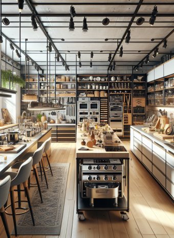 Як вибрати техніку для відкритої кухні-студії