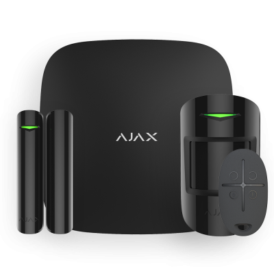 Стартовий комплект системи безпеки AJAX StarterKit 2 (black) - зображення 1