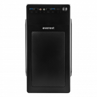 Корпус Everest 6116 - 400w 12cm MATX, 2xUSB3.0+2xUSB2.0  - фото № 3