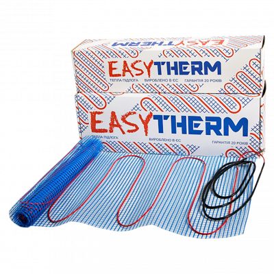 Нагрівальний мат двожильний Easytherm EM 1.00 - изображение 1