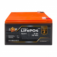 Акумулятор LP LiFePО4 12,8V - 9 Ah (115,2Wh) , Атикул LP23855 |  купить на VILKI.NET - фото № 1