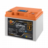 Акумулятор LP LiFePO4 12,8V - 50 Ah (640Wh) (BMS 40A/40А) пластик LCD Smart BT - № 2