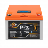 Акумулятор LP LiFePO4 12,8V - 32 Ah (410Wh) (BMS 40А/32A) пластик LCD Smart BT , Атикул LP29993 |  купить на VILKI.NET - фото № 1