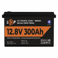 Акумулятор LP LiFePO4 12,8V - 300 Ah (3840Wh) (Smart BMS 200А) з BT пластик  - фото № 2