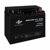 Акумулятор AGM LPM 12V - 20 Ah  - фото № 3