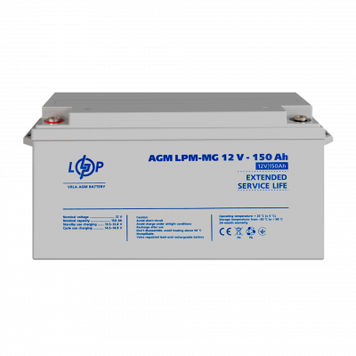 Акумулятор мультигелевий LPM-MG 12V - 150 Ah