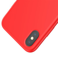 Чехол Baseus для iPhone X/Xs Original LSR Red (WIAPIPHX-SL09)  - фото № 4