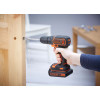 Дриль-шурупокрут акумуляторний BLACK+DECKER BDCD - № 2