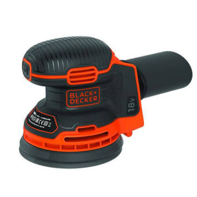 Шліфмашина ексцентрикова акумуляторна BLACK+DECKER BDCROS18N - изображение 1