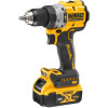 Дрель-шуруповёрт аккумуляторная бесщёточная ударная DeWALT DCD805P2T - № 2