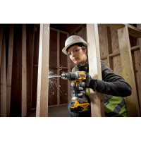 Дрель-шуруповёрт аккумуляторная бесщёточная ударная DeWALT DCD805P2T  - фото № 6