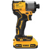 Шурупокрут ударний акумуляторний безщітковий DeWALT DCF840D2T - № 4