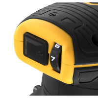 Шліфмашина ексцентрикова акумуляторна безщіткова DeWALT DCW210N  - фото № 4