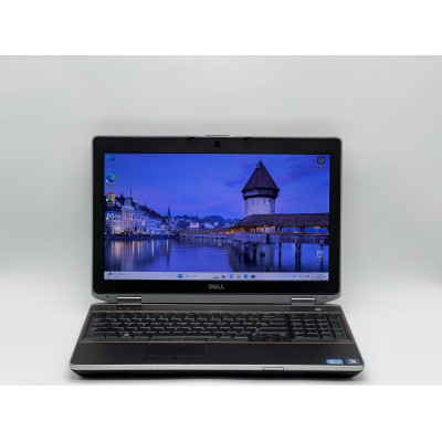 Ноутбук Dell Latitude E6520, i5-2410M, 8 GB, 240 GB, Intel HD 3000, 1366x768, TN [SH2412324] БУ