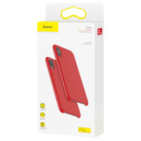 Чехол Baseus для iPhone Xs Max Original LSR Red (WIAPIPH65-ASL09)  - фото № 4