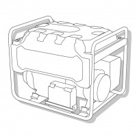 Генератор бензиновый инверторный EnerSol EPG-5500IO , Атикул LP30790 |  купить на VILKI.NET - фото № 1