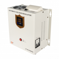 Стабілізатор напруги LP-W-8500RD (5100Вт / 7 ступ) (Колір білий) - фото № 2