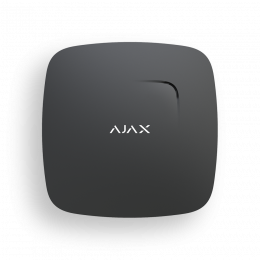 Бездротовий датчик диму з сенсорами температури і чадного газу AJAX FireProtect Plus (black)