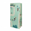 Дитячий ігровий двосторонній килимок Місто та Ведмедик 200х180х0.8см - зображення 3