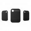 Защищенный бесконтактный брелок для клавиатуры AJAX Tag - 3 шт. (black)