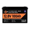 Акумулятор LP LiFePO4 12V (12,8V) - 100 Ah (1280Wh) (Smart BMS 100А) з BT пластик  LogicPower - № 1