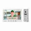 Комплект відеодомофону GreenVision GV-001-GV-057+GV-004 (білий/сріблястий) GreenVision - № 1