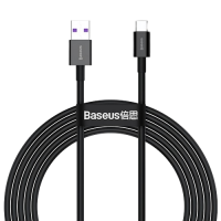 Кабель Baseus Superior USB 2.0 to Type-C 66W 2M Чорний (CATYS-A01) , Атикул LP20415 |  купить на VILKI.NET - фото № 1