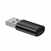 Перехідник Baseus Ingenuity Mini OTG USB 3.1 to Type-C Чорний (ZJJQ000101) - зображення 2