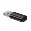 Перехідник Baseus Ingenuity Mini OTG USB 3.1 to Type-C Чорний (ZJJQ000101) - № 2