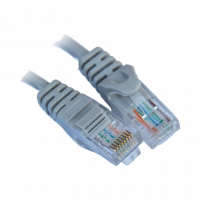 Патч-корд Gear СAT5E UTP 24 AWG 7м, сірий